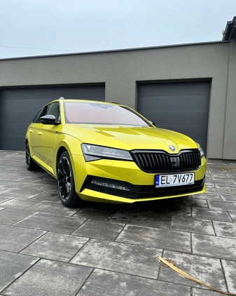 Skoda Superb cena 171500 przebieg: 99500, rok produkcji 2020 z Żychlin małe 407